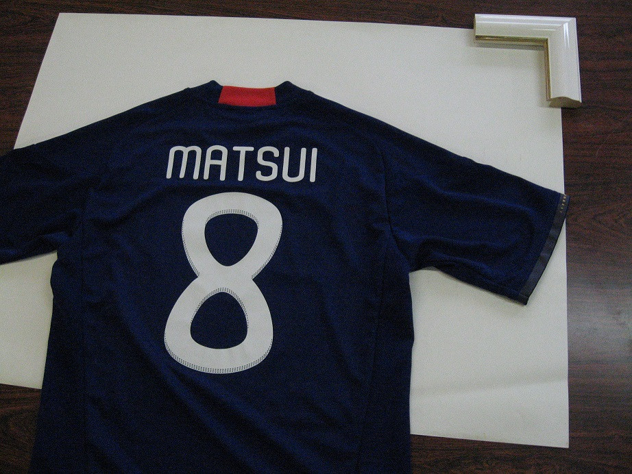 ユニフォームの額装のご紹介です