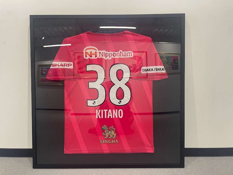 ユニフォーム額装のご紹介です