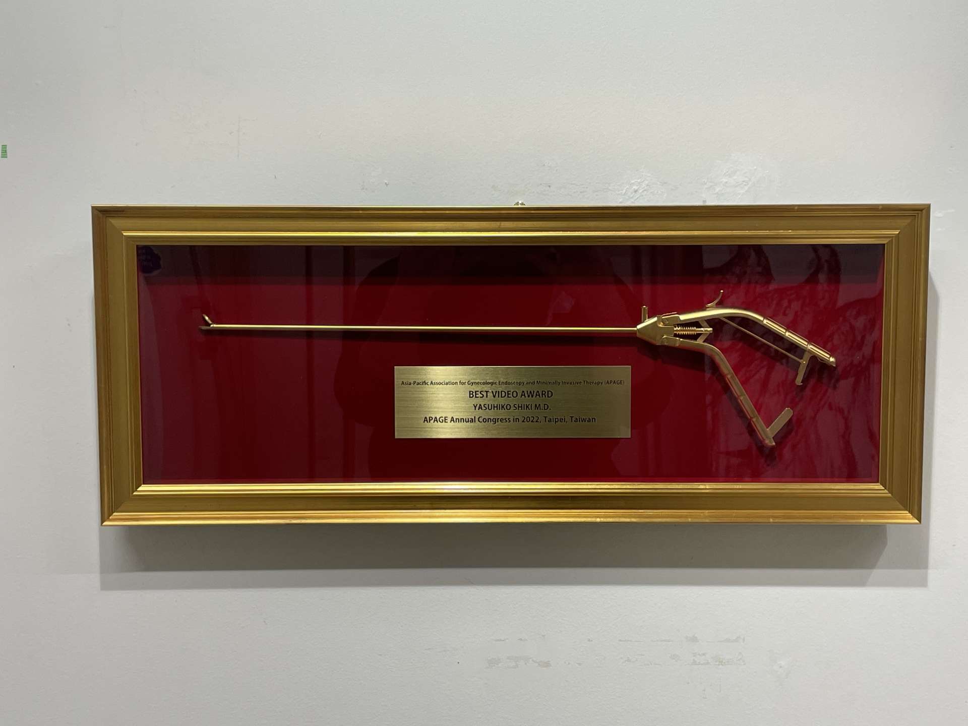 医療器具　額装