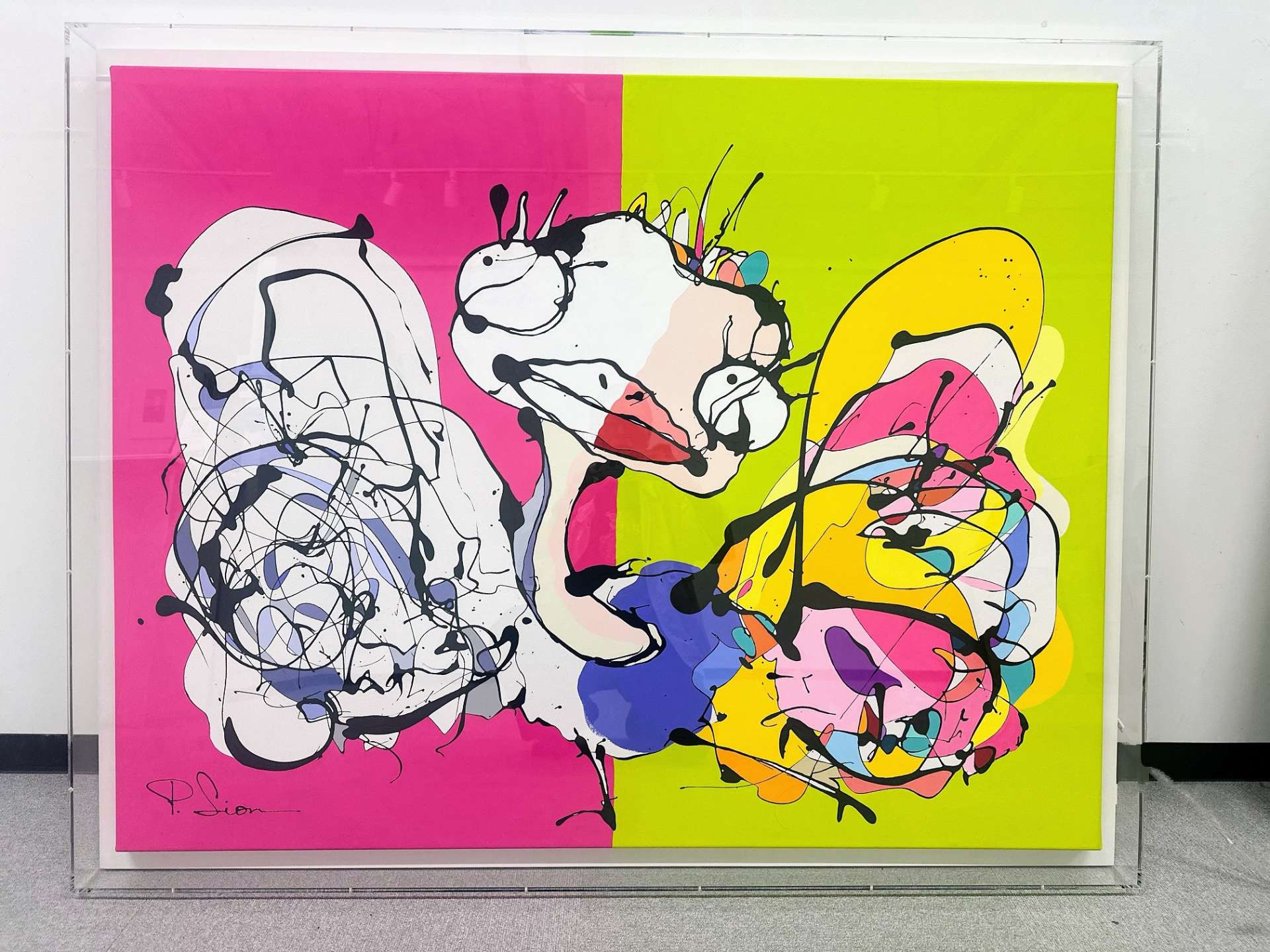 アクリルボックス　額装